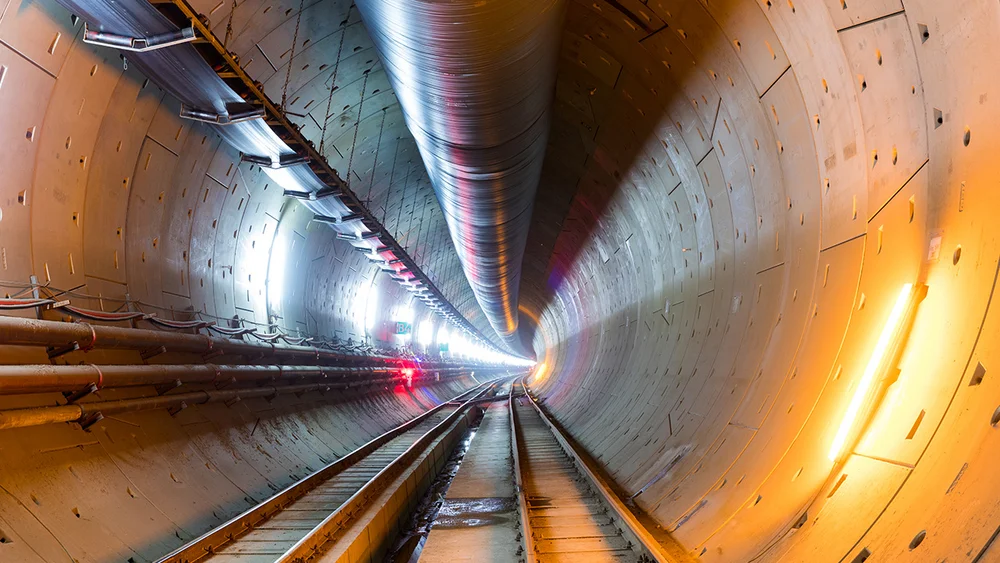 Tiefbau infrastruktur bahnbau koralmtunnel