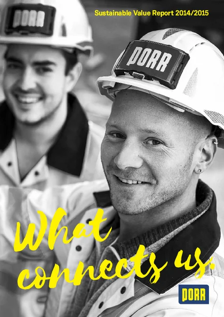 PORR Sustainability Value Report 2016