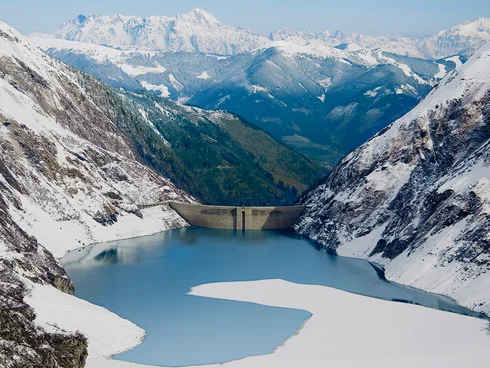 Tiefbau infrastruktur kraftwerksbau kaprun limberg