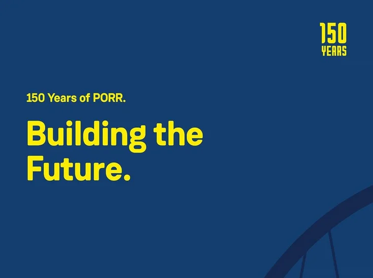 150Jahre PORR BuildingFuture Cover RGB 2